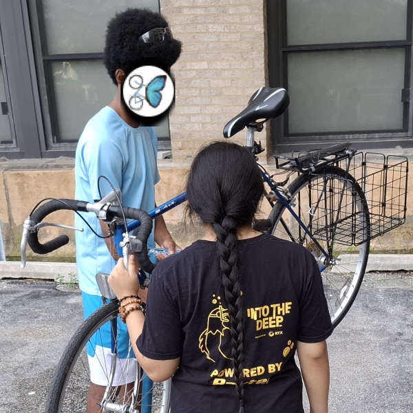Students learning
